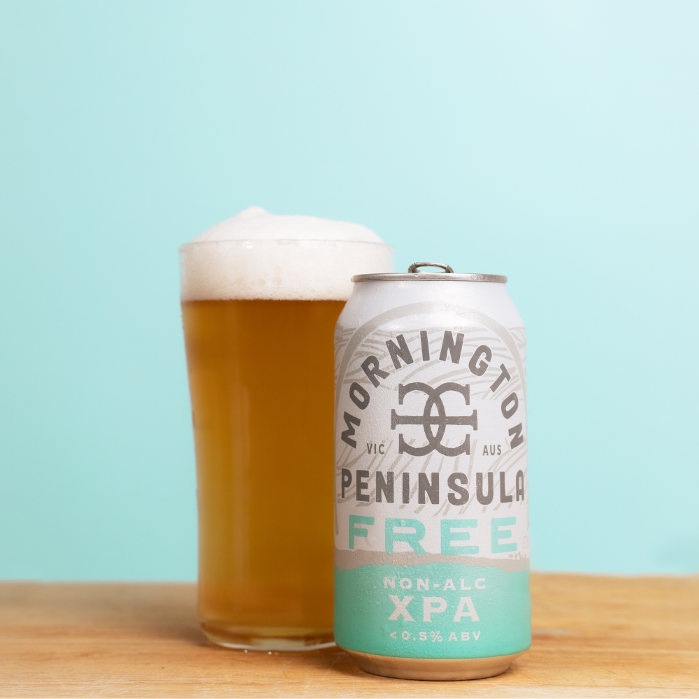 Mornington Free Non-Alc XPA 375ml - Mornington Brewery - Craftzero