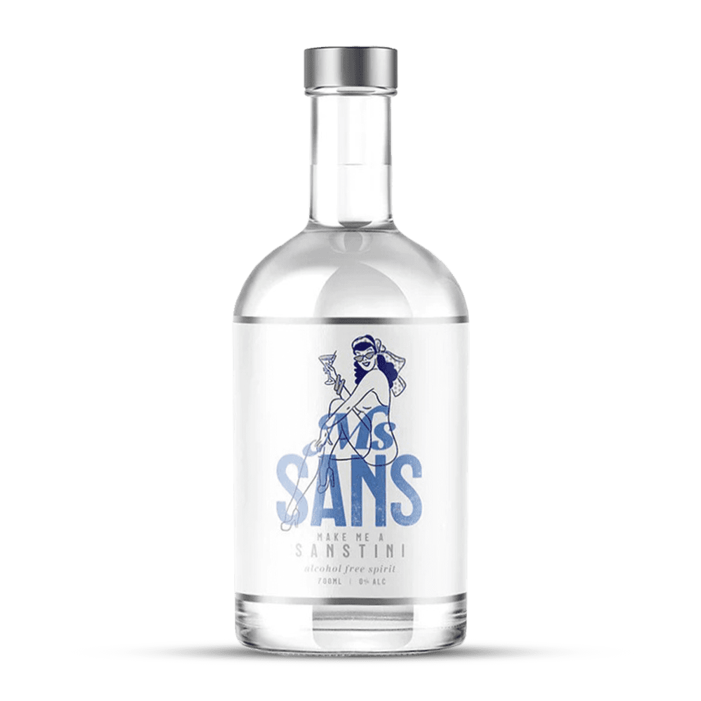 Ms Sans Make Me A Sanstini - Alcohol Free Vodka 700mL - Ms Sans - Craftzero