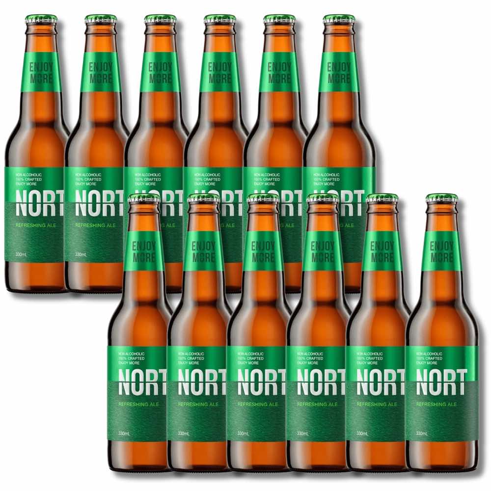 NORT Refreshing Ale Zero Beer 330ml - Modus Brewing - Craftzero
