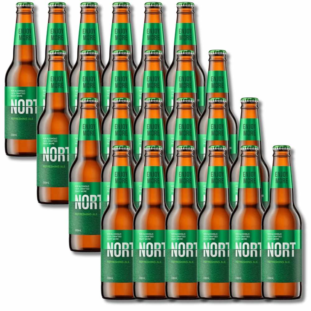 NORT Refreshing Ale Zero Beer 330ml - Modus Brewing - Craftzero