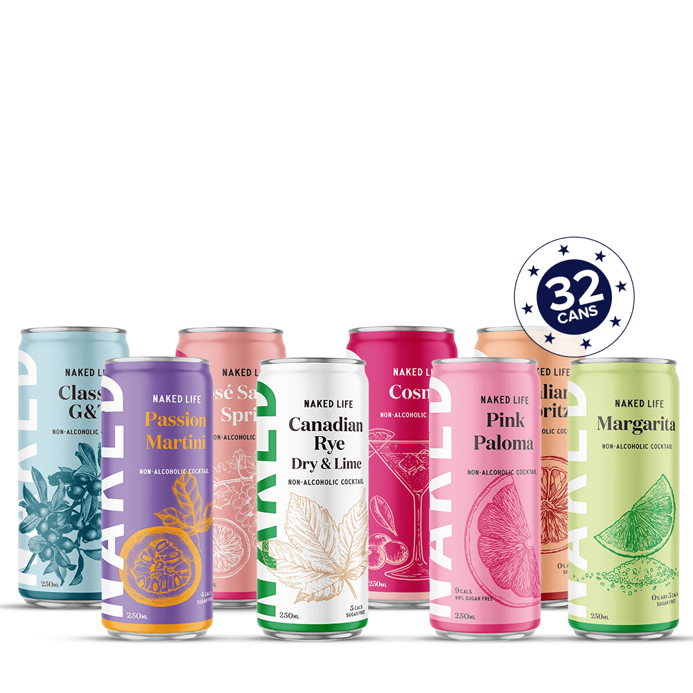Naked Life Mixed Refreshment (32 Pack) - Naked Life - Craftzero