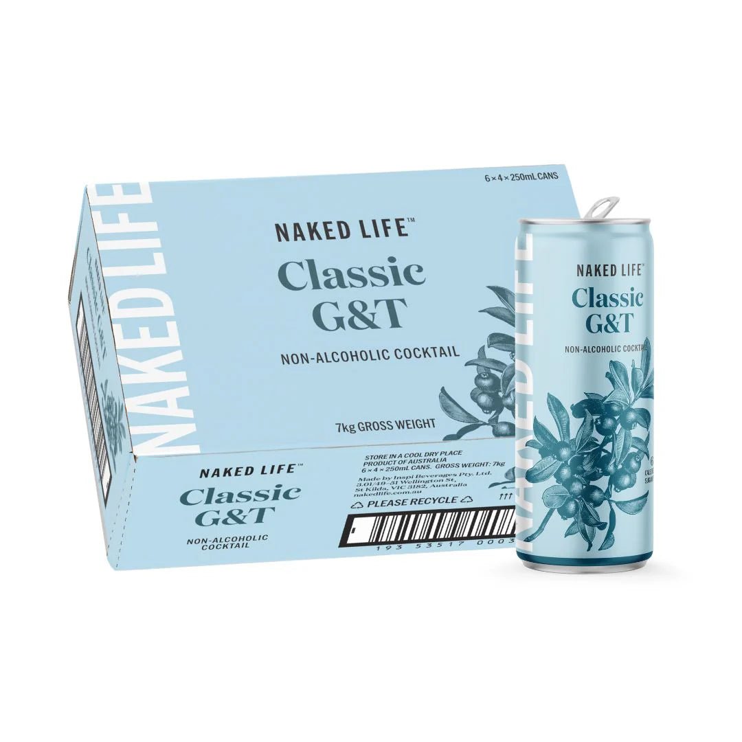 Naked Life Non Alcoholic Classic Gin & Tonic 250ml - Naked Life - Craftzero
