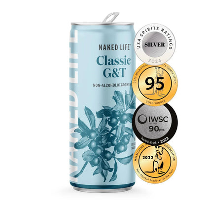 Naked Life Non Alcoholic Classic Gin & Tonic 250ml - Naked Life - Craftzero