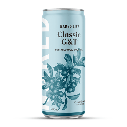 Naked Life Non Alcoholic Classic Gin & Tonic 250ml - Naked Life - Craftzero