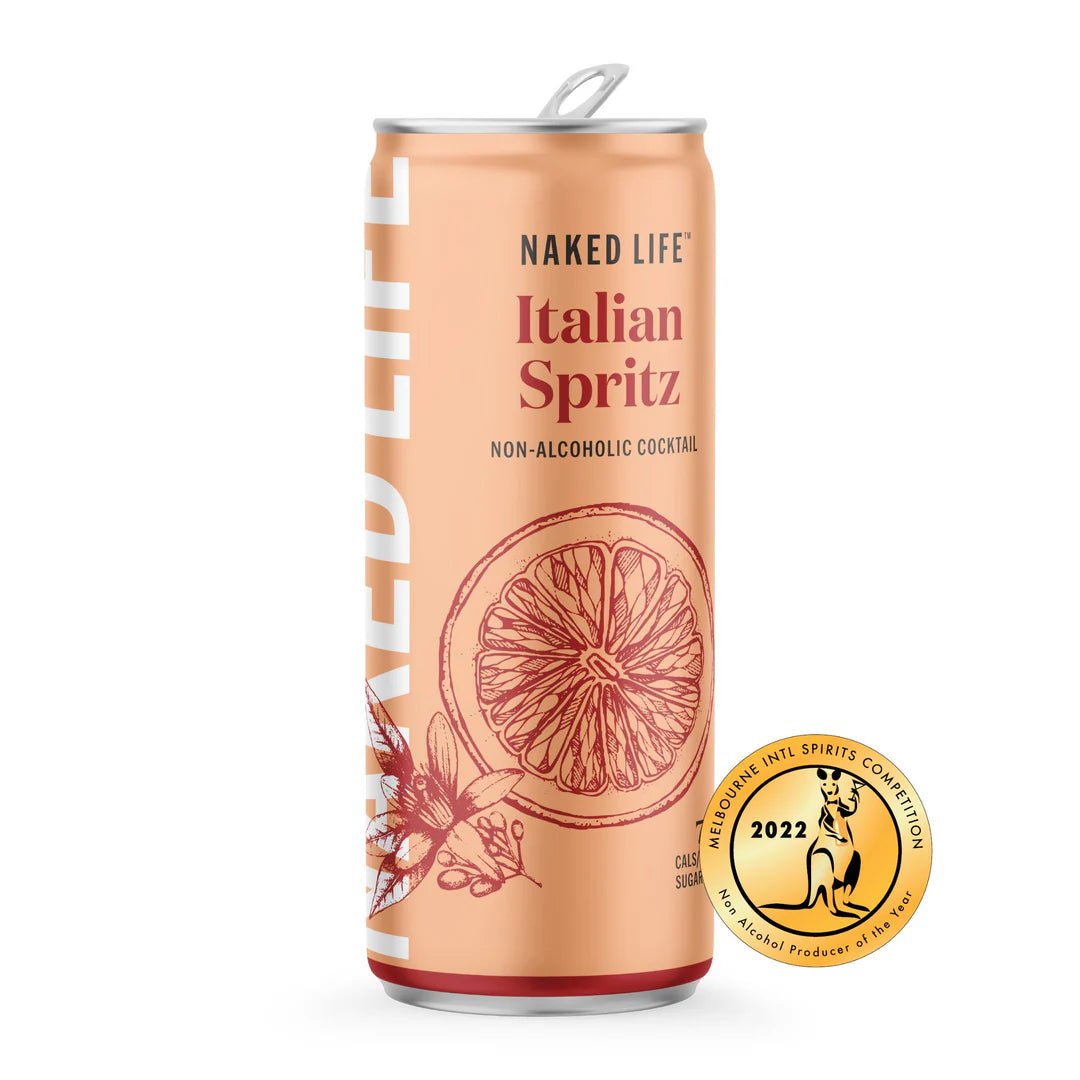Naked Life Non Alcoholic Italian Spritz 250ml - Naked Life - Craftzero