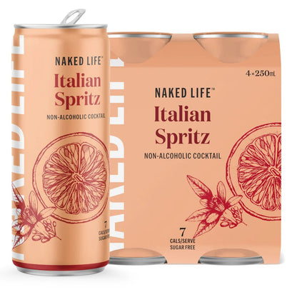 Naked Life Non Alcoholic Italian Spritz 250ml - Naked Life - Craftzero