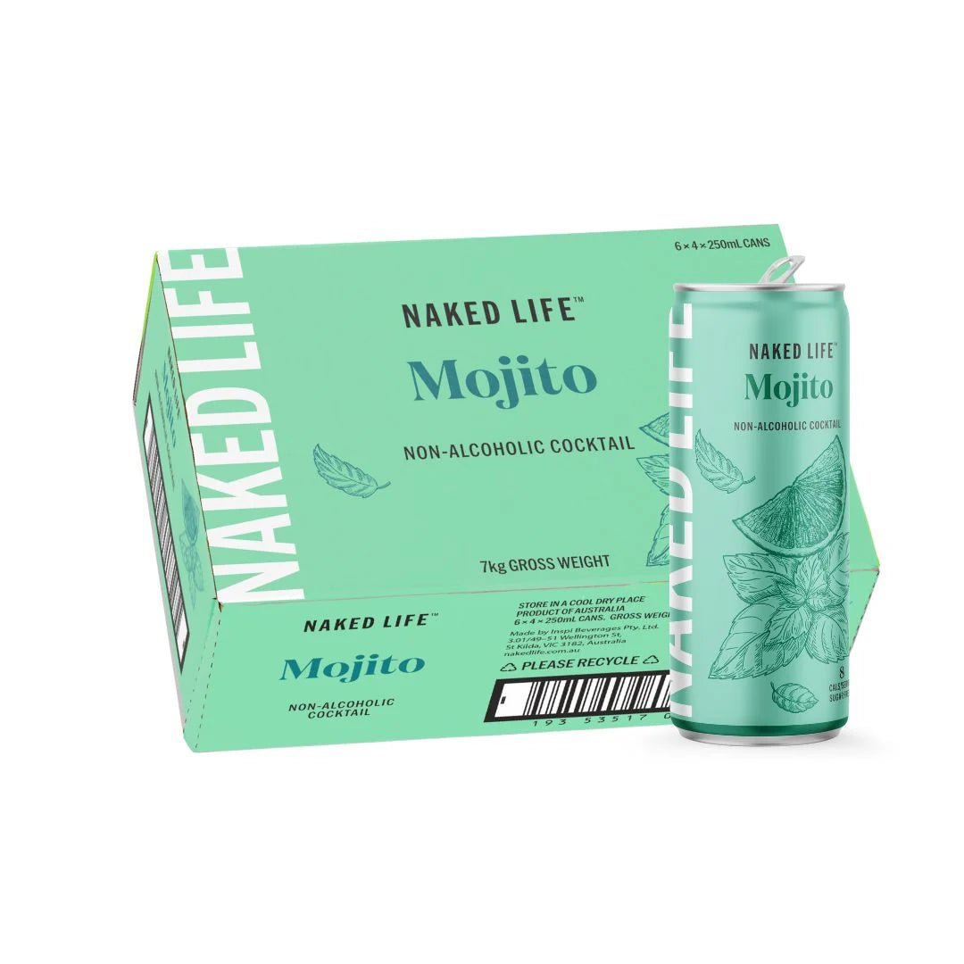 Naked Life Non Alcoholic Mojito 250ml - Naked Life - Craftzero