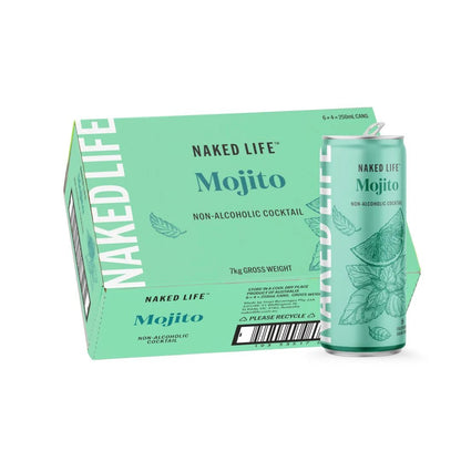Naked Life Non Alcoholic Mojito 250ml - Naked Life - Craftzero