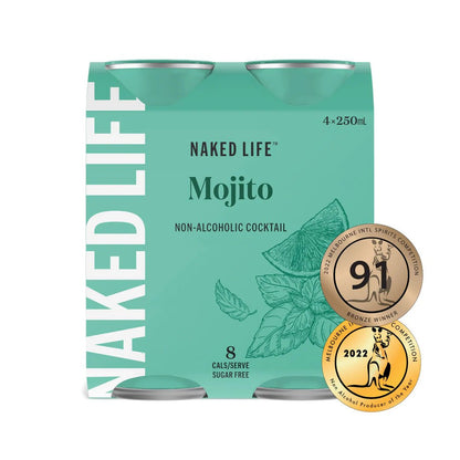 Naked Life Non Alcoholic Mojito 250ml - Naked Life - Craftzero