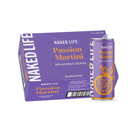Naked Life Non-Alcoholic Passion Martini 250ml - Naked Life - Craftzero