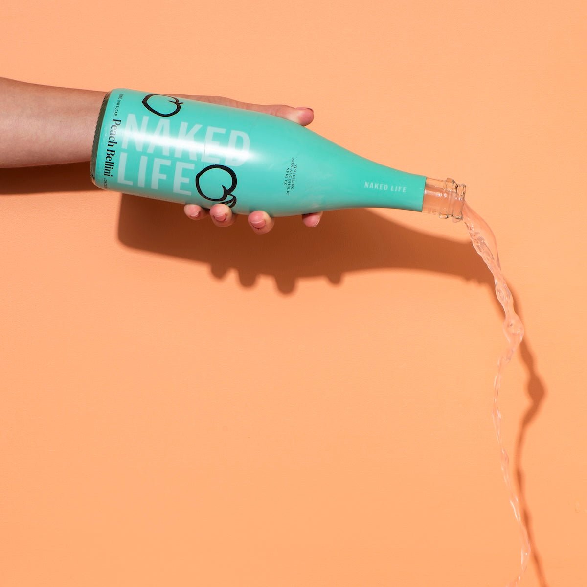 Naked Life Non Alcoholic Peach Bellini Spritz 750ml - Naked Life - Craftzero