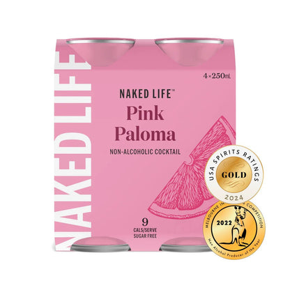 Naked Life Non-Alcoholic Pink Paloma 250ml - Naked Life - Craftzero