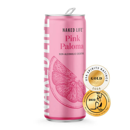 Naked Life Non-Alcoholic Pink Paloma 250ml - Naked Life - Craftzero