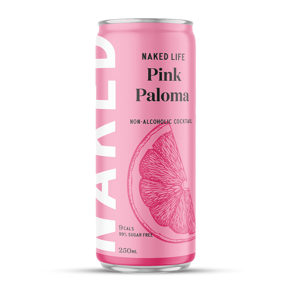 Naked Life Non-Alcoholic Pink Paloma 250mL - Naked Life - Craftzero