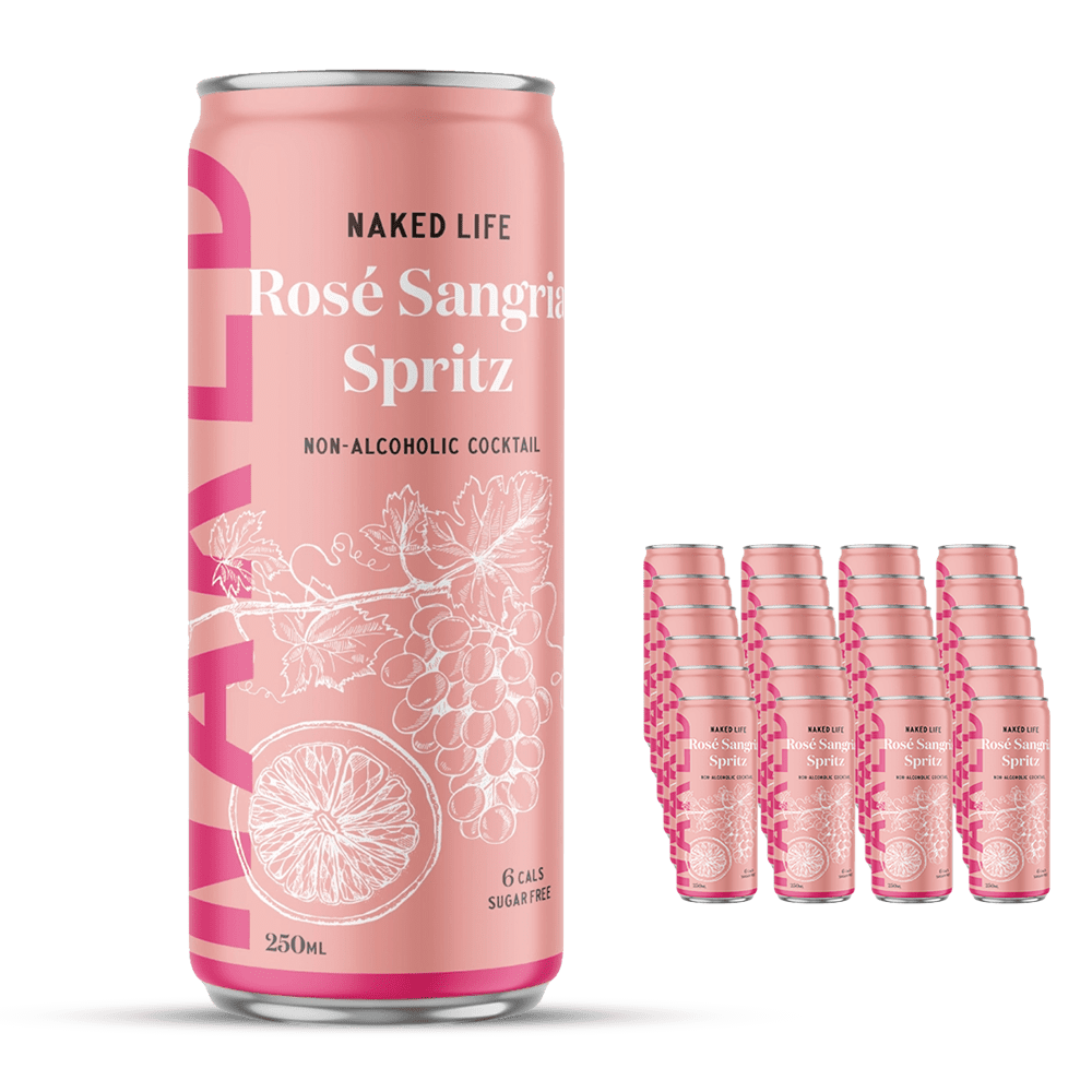 Naked Life Non Alcoholic Rosé Sangria Spritz 250mL - Naked Life - Craftzero