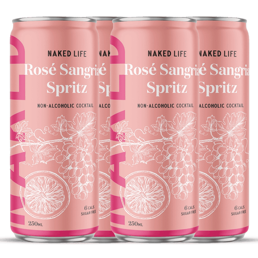 Naked Life Non Alcoholic Rosé Sangria Spritz 250mL - Naked Life - Craftzero