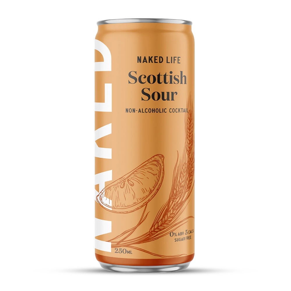 Naked Life Non Alcoholic Scottish Sour 250mL - Naked Life - Craftzero