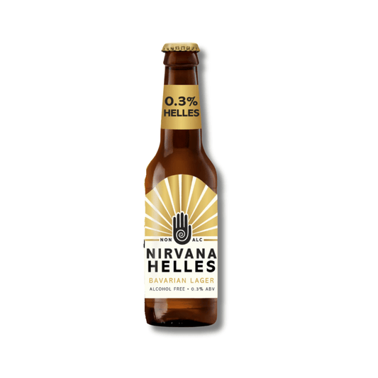 Nirvana Bavarian Helles Zero Lager 500ml ***BBD 10/26*** - Nirvana - Craftzero