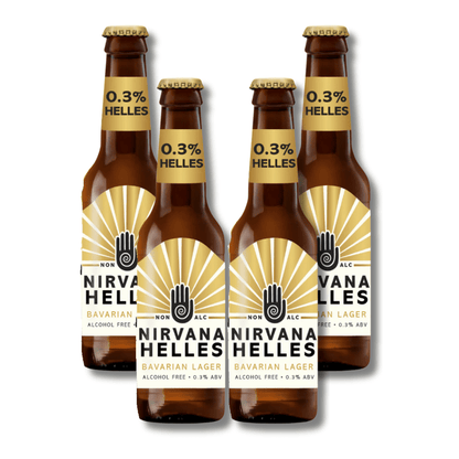 Nirvana Bavarian Helles Zero Lager 500ml ***BBD 10/26*** - Nirvana - Craftzero