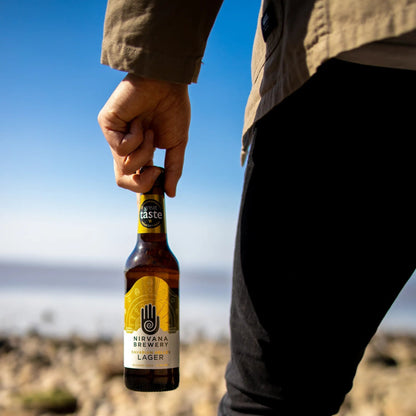 Nirvana Bavarian Helles Zero Lager 500ml ***BBD 10/26*** - Nirvana - Craftzero