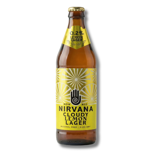 Nirvana Cloudy Lemon Lager - Non Alcoholic Radler 500ml ***BBD 08/26*** - Nirvana - Craftzero