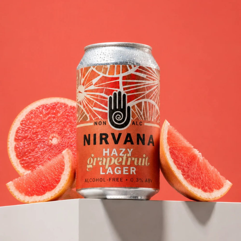 Nirvana Hazy Grapefruit Lager 330ml - Nirvana - Craftzero