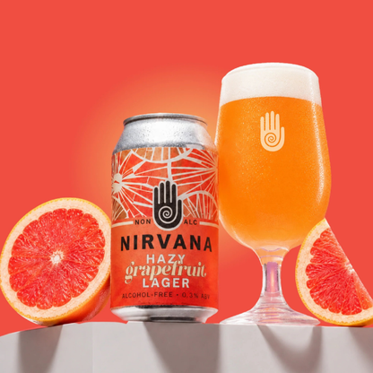 Nirvana Hazy Grapefruit Lager 330ml - Nirvana - Craftzero