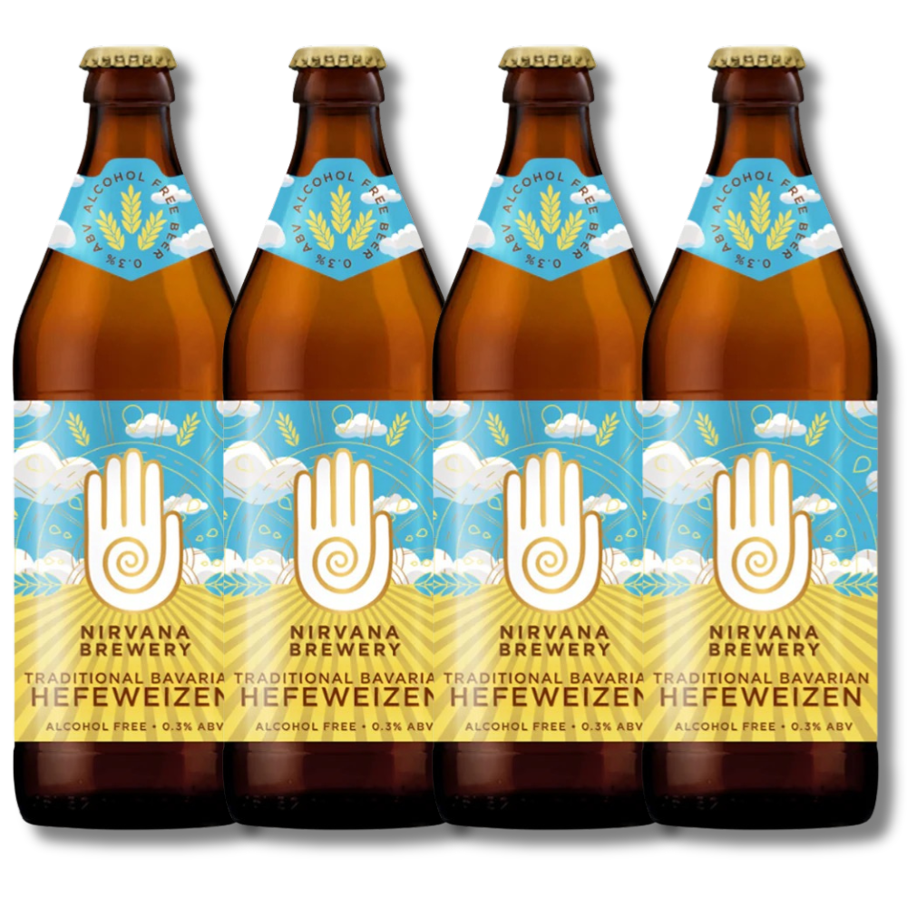 Nirvana Hefeweizen - Non Alcoholic Wheat Beer 500ml - Nirvana - Craftzero