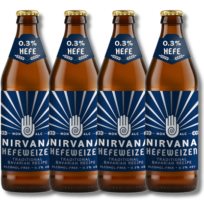 Nirvana Hefeweizen - Non Alcoholic Wheat Beer 500ml ***BBD 08/26*** - Nirvana - Craftzero