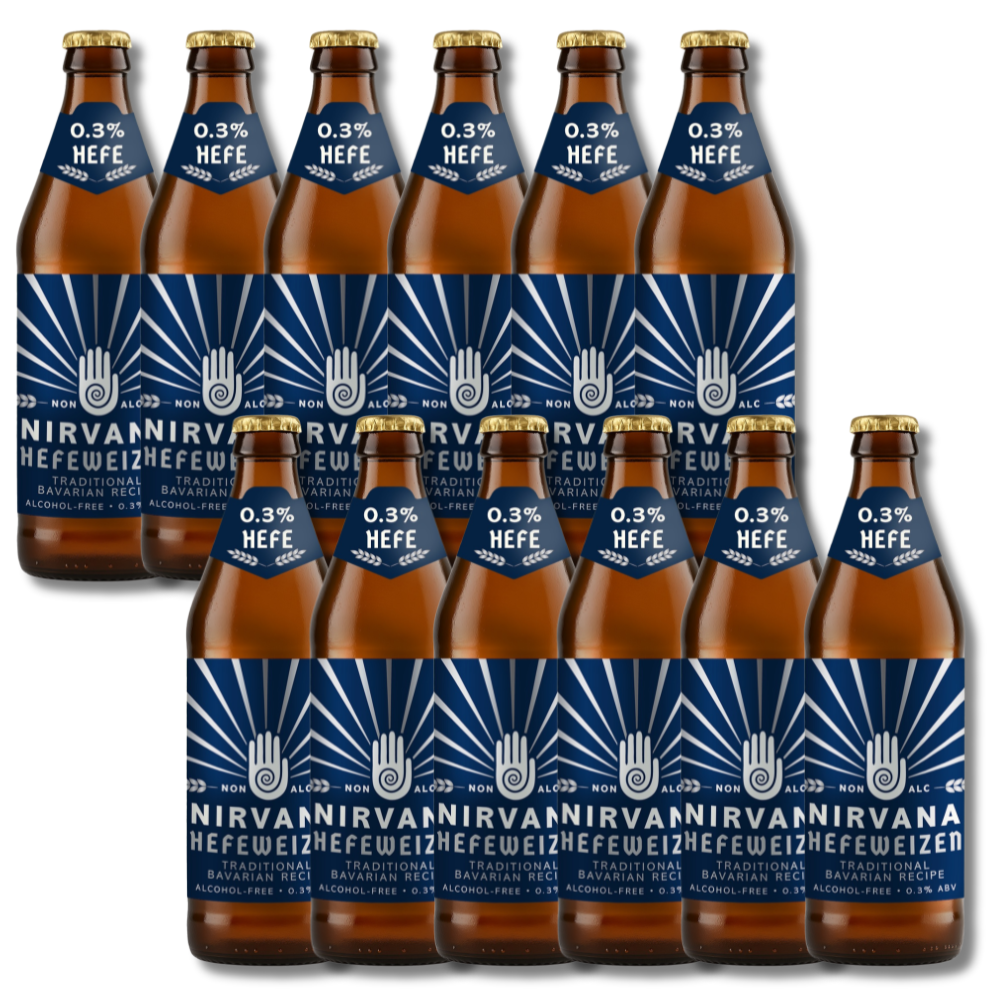Nirvana Hefeweizen - Non Alcoholic Wheat Beer 500ml ***BBD 08/26*** - Nirvana - Craftzero