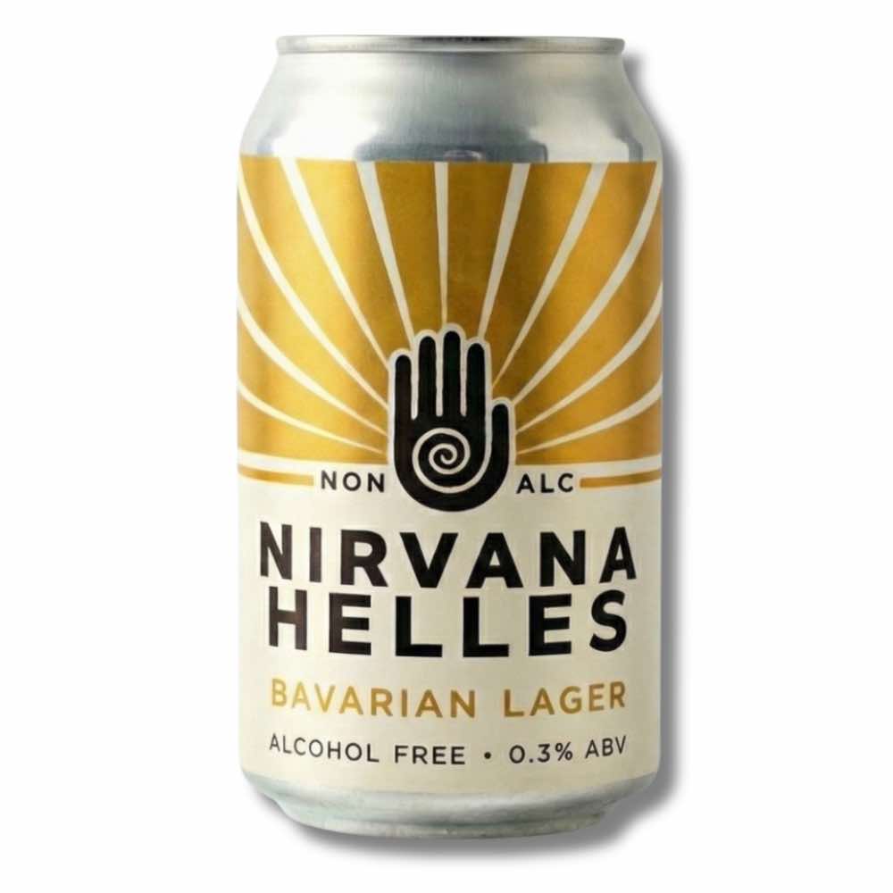 Nirvana Bavarian Helles Zero Lager 330ml