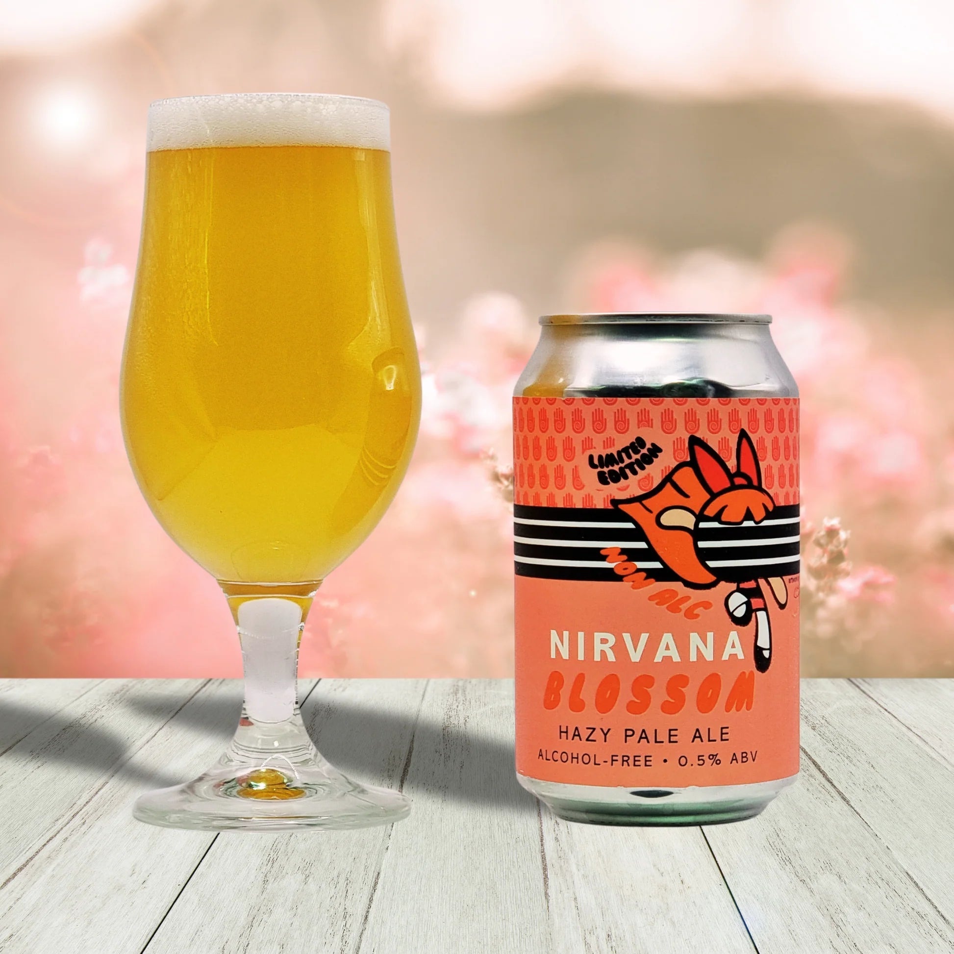Nirvana Non Alcoholic Blossom Hazy Pale Ale 330ml - Nirvana - Craftzero