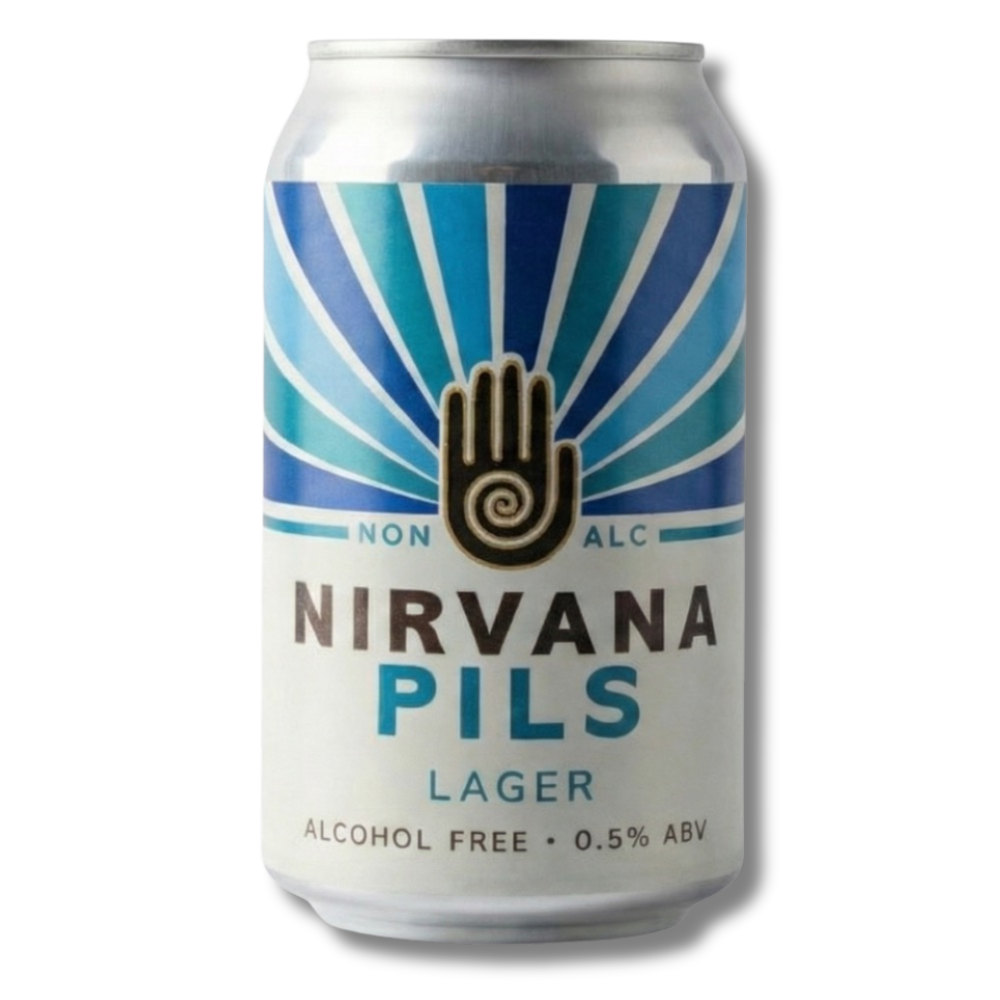 Nirvana Non Alcoholic German Pils 330ml - Nirvana - Craftzero