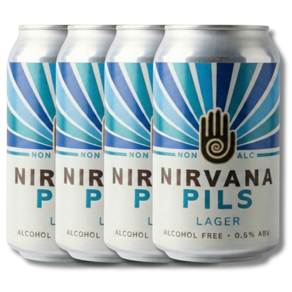 Nirvana Non Alcoholic German Pils 330ml - Nirvana - Craftzero