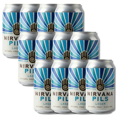 Nirvana Non Alcoholic German Pils 330ml - Nirvana - Craftzero