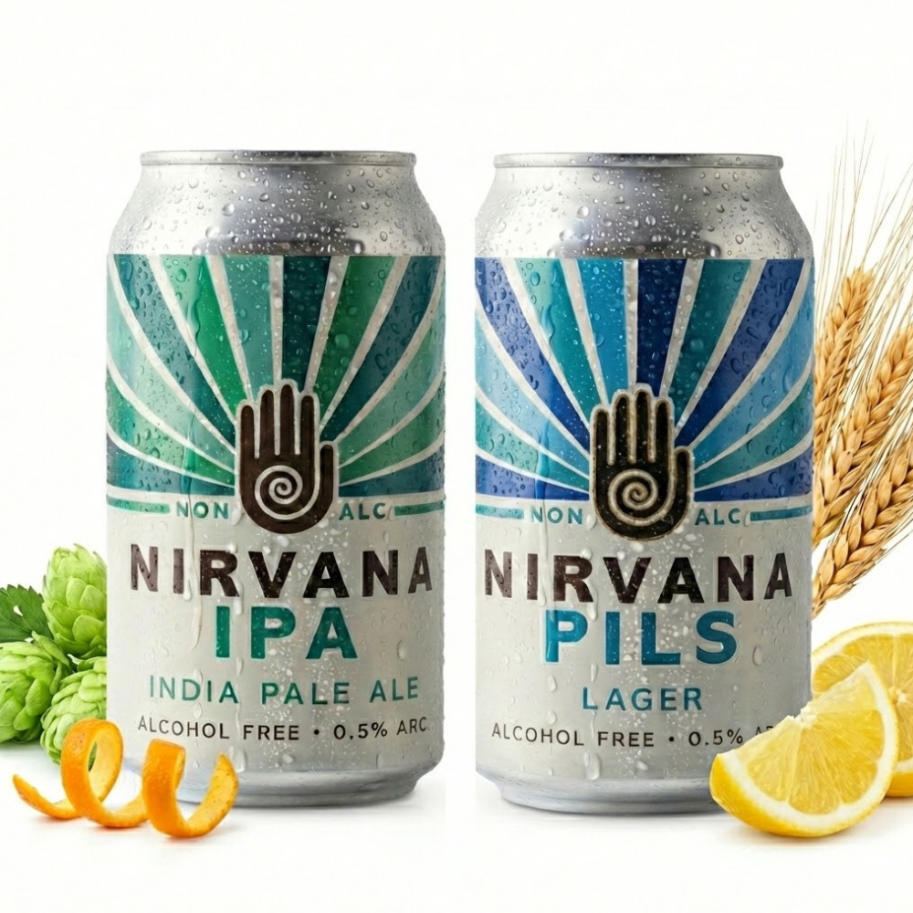 Nirvana Non Alcoholic West Coast IPA 330ml - Nirvana - Craftzero