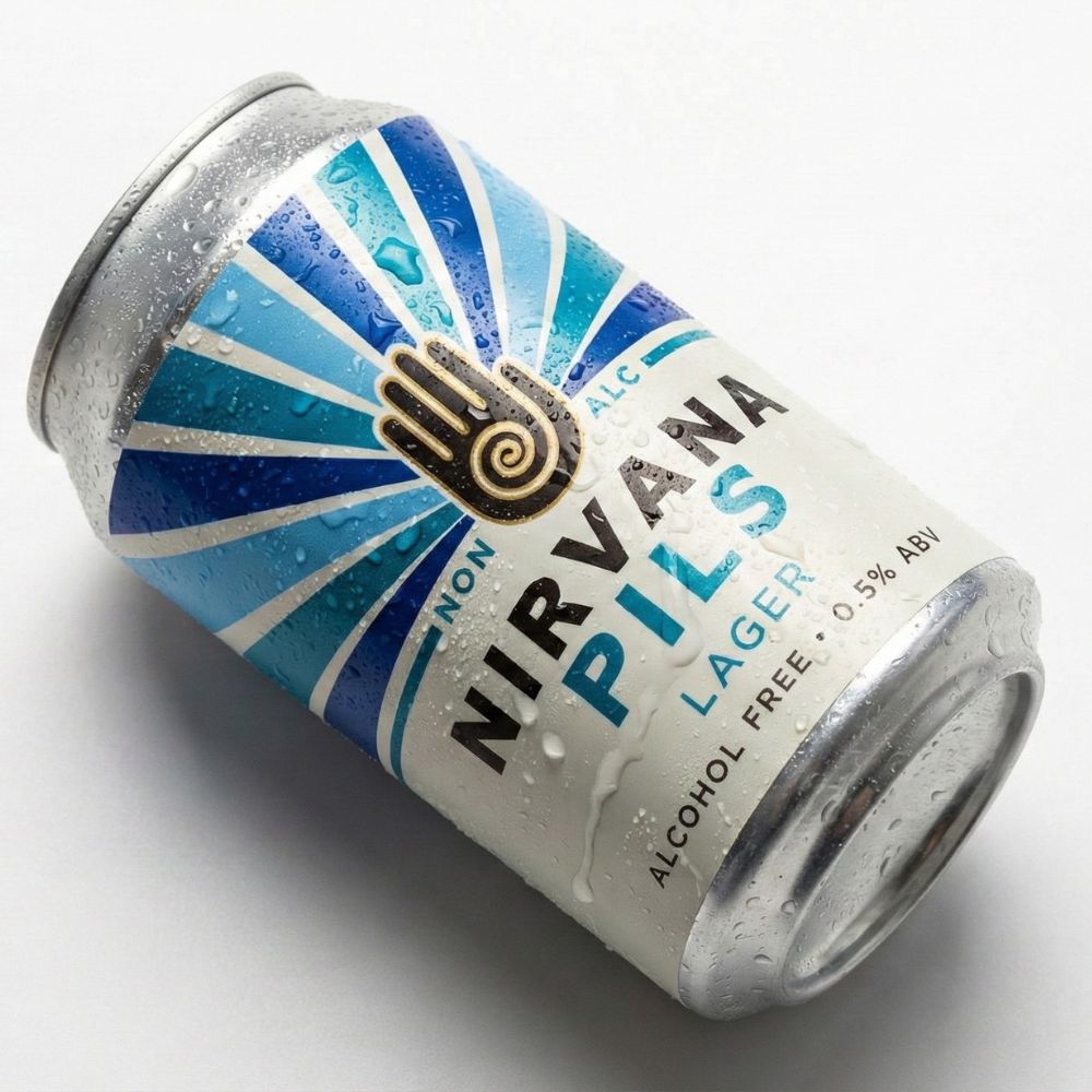 Nirvana Non Alcoholic German Pils 330ml - Nirvana - Craftzero