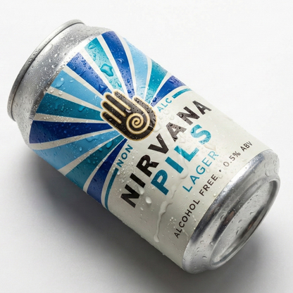 Nirvana Non Alcoholic German Pils 330ml - Nirvana - Craftzero