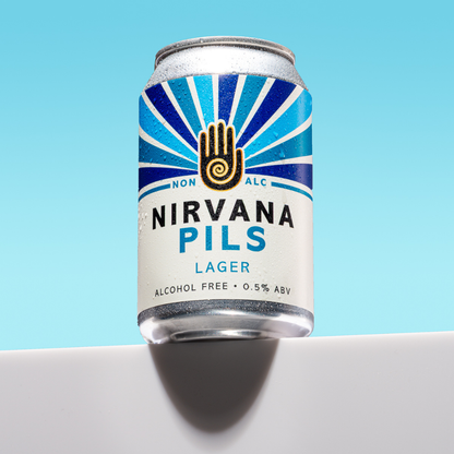 Nirvana Non Alcoholic German Pils 330ml - Nirvana - Craftzero