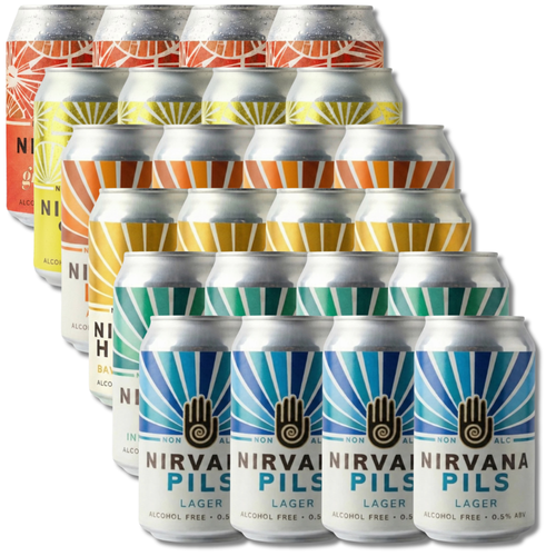 Nirvana Non-Alcoholic Variety Pack (24 Pack) - Nirvana - Craftzero
