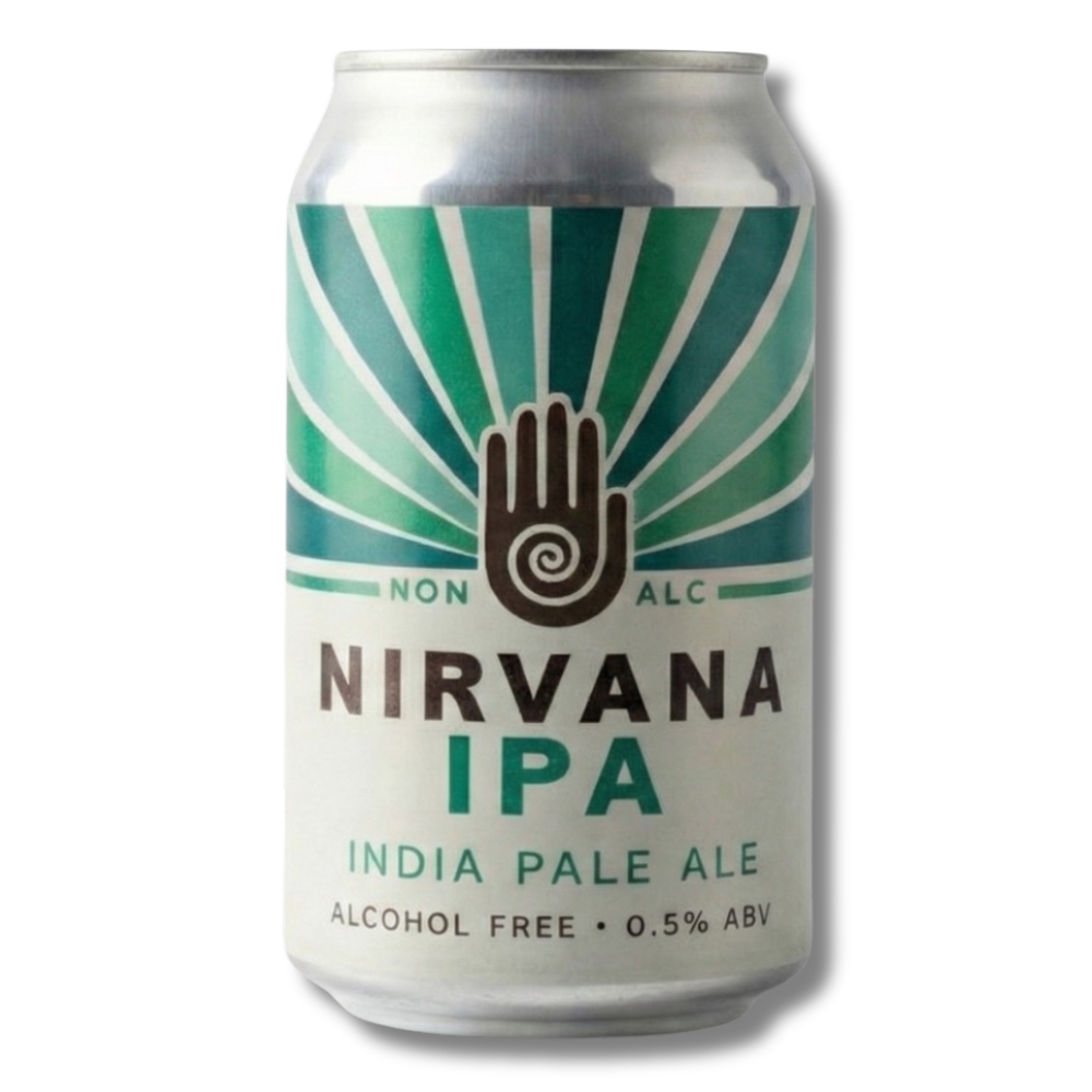 Nirvana Non Alcoholic West Coast IPA 330ml ***BBD 01/08*** - Nirvana - Craftzero
