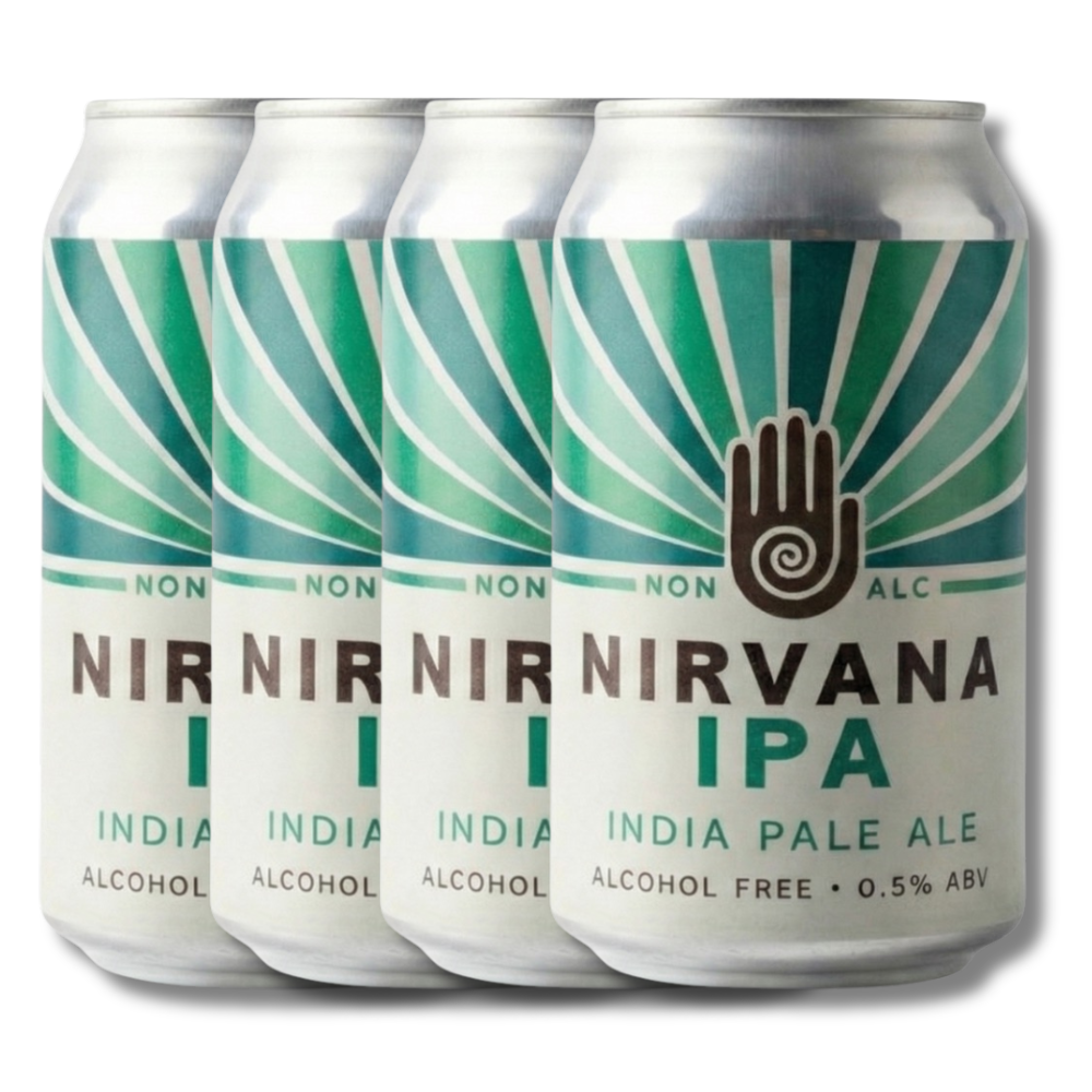 Nirvana Non Alcoholic West Coast IPA 330ml ***BBD 01/08*** - Nirvana - Craftzero