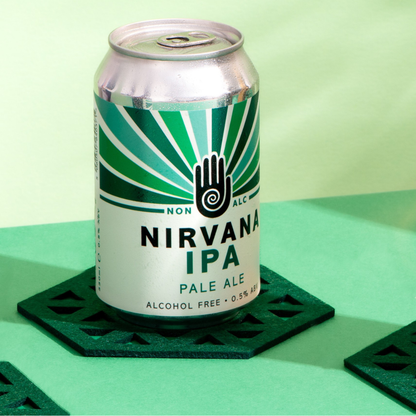 Nirvana Non Alcoholic West Coast IPA 330ml ***BBD 01/08*** - Nirvana - Craftzero
