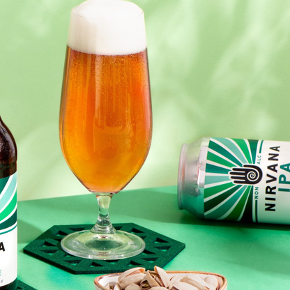 Nirvana Non Alcoholic West Coast IPA 330ml ***BBD 01/08*** - Nirvana - Craftzero