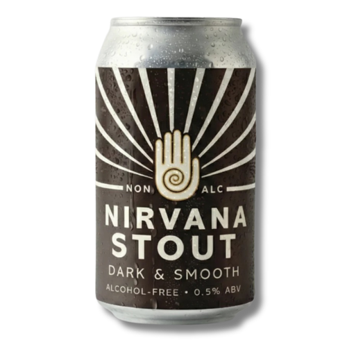 Nirvana Stout Dark & Smooth 330ml - Nirvana - Craftzero