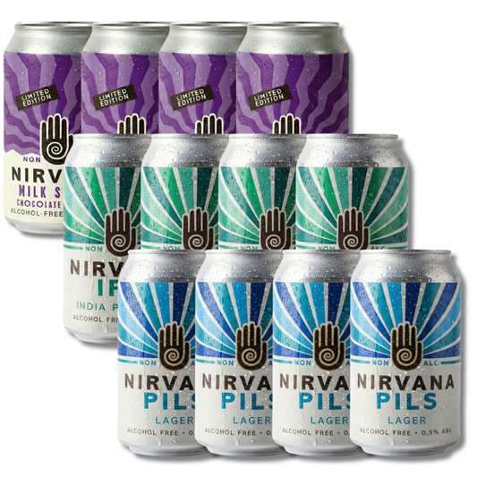 Nirvana Non-Alcoholic Variety Pack (12 Pack) - Nirvana - Craftzero