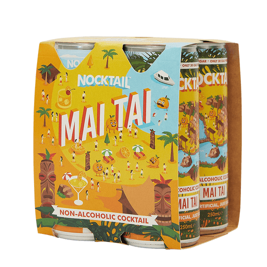 Nocktail Mai Tai Premixed Mocktail 250mL - Nocktail - Craftzero