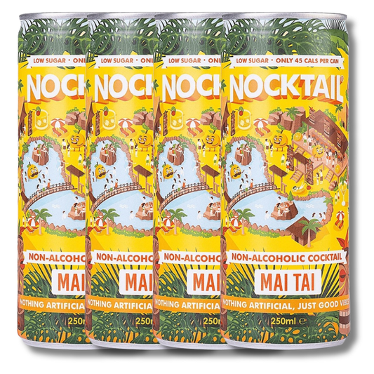 Nocktail Mai Tai Premixed Mocktail 250ml  ***BBD 05/26*** - Nocktail - Craftzero