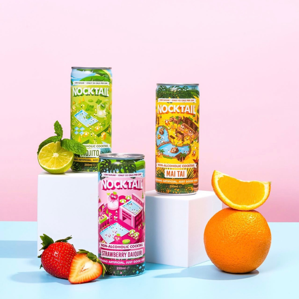 Nocktail Mai Tai Premixed Mocktail 250ml  ***BBD 05/26***