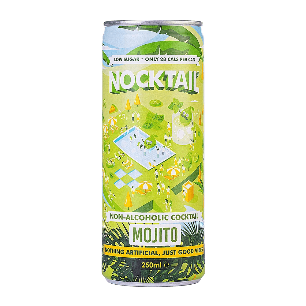 Nocktail Mojito Premixed Mocktail 250mL - Nocktail - Craftzero